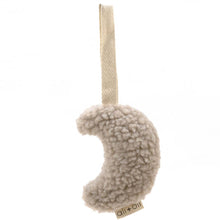 Load image into Gallery viewer, ALI + OLI Plush Moon Pacifier Holder (Sand)