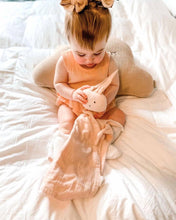 Load image into Gallery viewer, ALI + OLI Cuddle Security Blanket Soft Muslin Cotton - Bunny