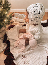 Load image into Gallery viewer, ALI + OLI Cuddle Security Blanket Soft Muslin Cotton - Bunny