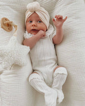 Load image into Gallery viewer, ALI + OLI Plush Moon Pacifier Holder (Sand)