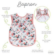 Load image into Gallery viewer, Vintage Rose Bapron: Toddler (6m-3T)