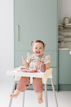 Load image into Gallery viewer, Delilah Floral Flutter Bapron: Toddler (6m-3T)