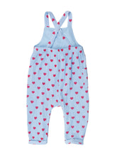 Load image into Gallery viewer, RUFFLEBUTTS Steal Your Heart Cotton Gauze Overall Jumpsuit