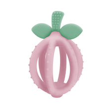 Load image into Gallery viewer, Bitzy Biter™ Teething Ball Baby Teether: Pink Lemonade