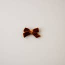 Load image into Gallery viewer, ACRE Petite Velvet Bow- Clip