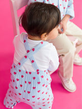 Load image into Gallery viewer, RUFFLEBUTTS Steal Your Heart Cotton Gauze Overall Jumpsuit
