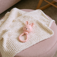 Load image into Gallery viewer, Pink Bunny Sweetie Rattle™
