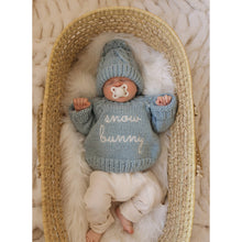 Load image into Gallery viewer, Surf Blue Cable Beanie Hat
