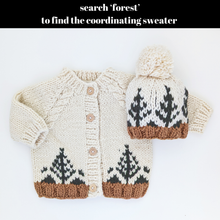 Load image into Gallery viewer, Forest Knit Beanie Hat
