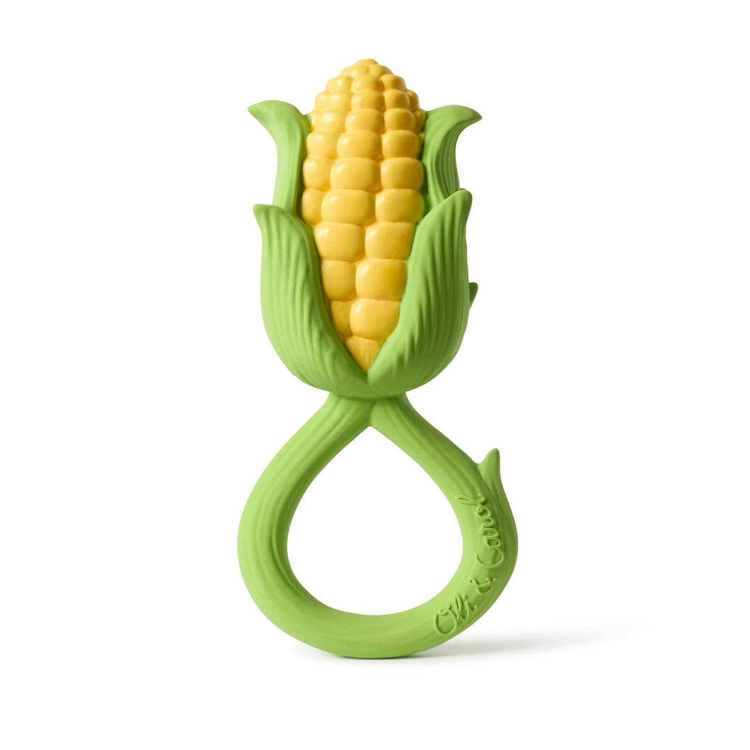 OLI + CAROL Corn Rattle Toy
