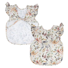 Load image into Gallery viewer, Delilah Floral Flutter Bapron: Toddler (6m-3T)
