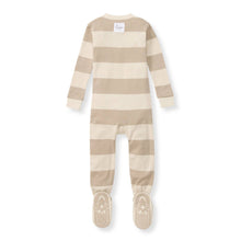Load image into Gallery viewer, Mommy &amp; Me Rugby Stripe Organic Cotton Sleeper
