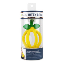 Load image into Gallery viewer, Bitzy Biter™ Teething Ball Baby Teether: Pink Lemonade
