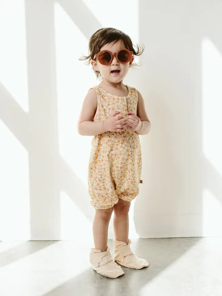 GOUMIKIDS Viscose Bamboo + Organic Cotton Romper