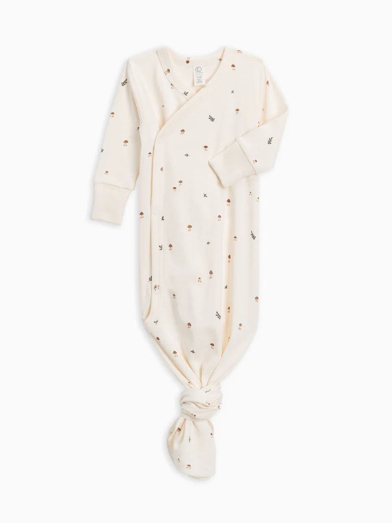 COLORED ORGANICS Organic Newborn Indy Kimono Gown