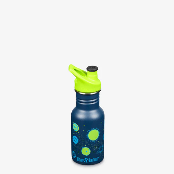 KLEAN KANTEEN 12 oz Classic Kid's Water Bottle with Sport Cap