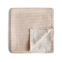 Load image into Gallery viewer, MUSHIE Muslin Swaddle Blanket Organic Cotton
