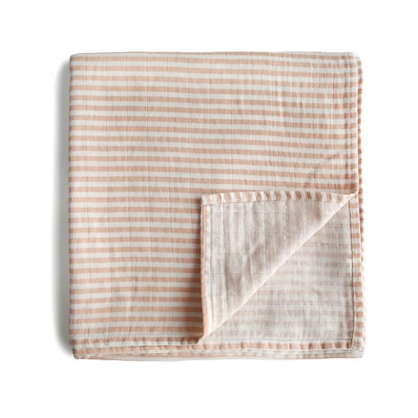 MUSHIE Muslin Swaddle Blanket Organic Cotton