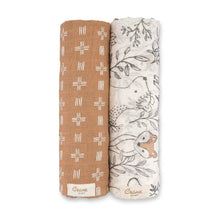 Load image into Gallery viewer, Ezra 2-Pc. Swaddle Wraps
