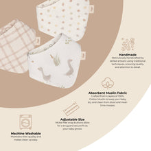 Load image into Gallery viewer, Charlie 3-pc. Farmhouse Goose Bib Set
