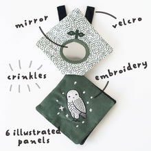 Load image into Gallery viewer, Crinkle Pages Stroller Toy - Woodland
