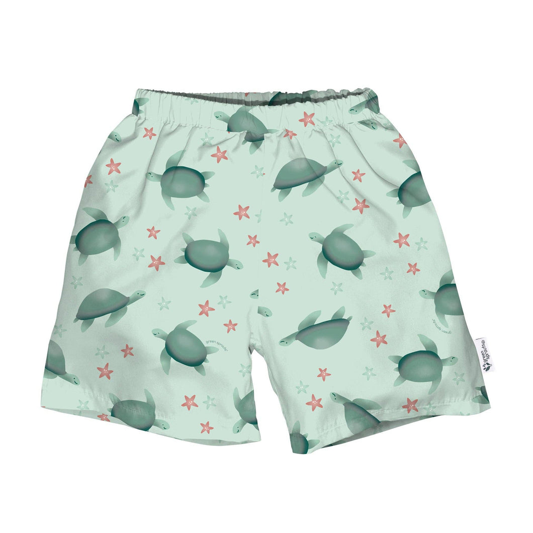 GREEN SPROUTS Eco Swim Trunks with Built-in Diaper