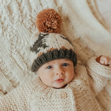 Load image into Gallery viewer, T-rex Loden Knit Beanie Hat
