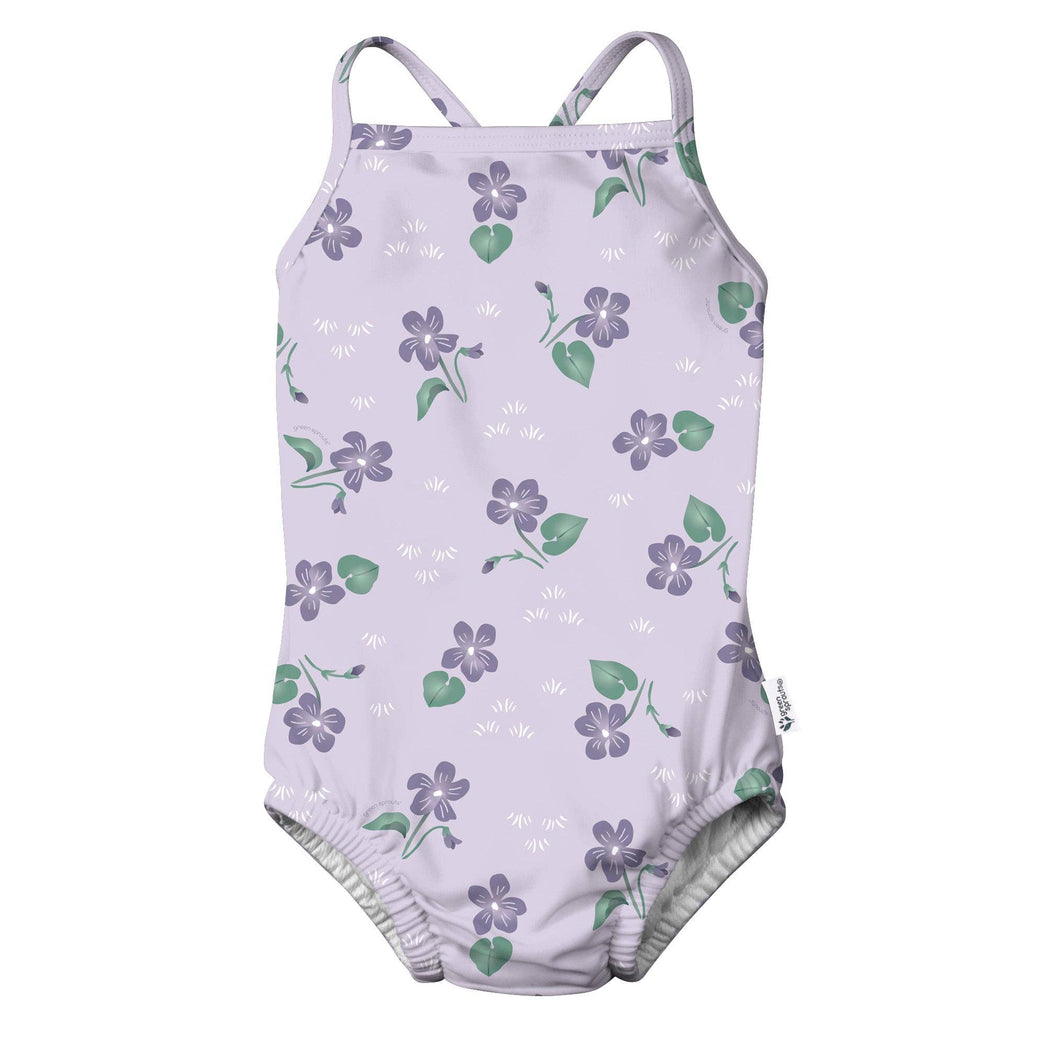 GREEN SPROUTS Eco Swimsuit with Built-in Swim Diaper