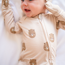 Load image into Gallery viewer, BUG + BEAN Bamboo 2-Way Convertible Zip Romper
