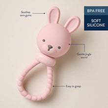 Load image into Gallery viewer, Pink Bunny Sweetie Rattle™
