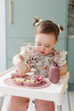 Load image into Gallery viewer, Delilah Floral Flutter Bapron: Toddler (6m-3T)
