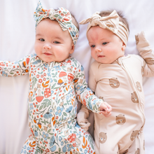 Load image into Gallery viewer, BUG + BEAN Bamboo 2-Way Convertible Zip Romper
