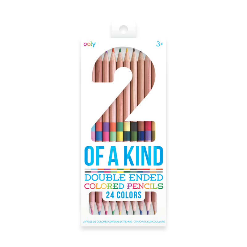 OOLY 2 of a Kind Colored Pencils