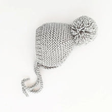 Load image into Gallery viewer, HUGGALUGS Garter Stitch Knit Bonnet
