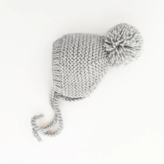 HUGGALUGS Garter Stitch Knit Bonnet