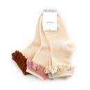 LITTLE STOCKING CO Vanilla Lace Midi 3 pack