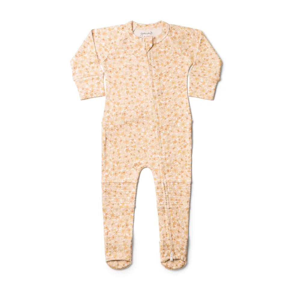 GOUMIKIDS Viscose Bamboo Organic Cotton Zipper Jumpsuit