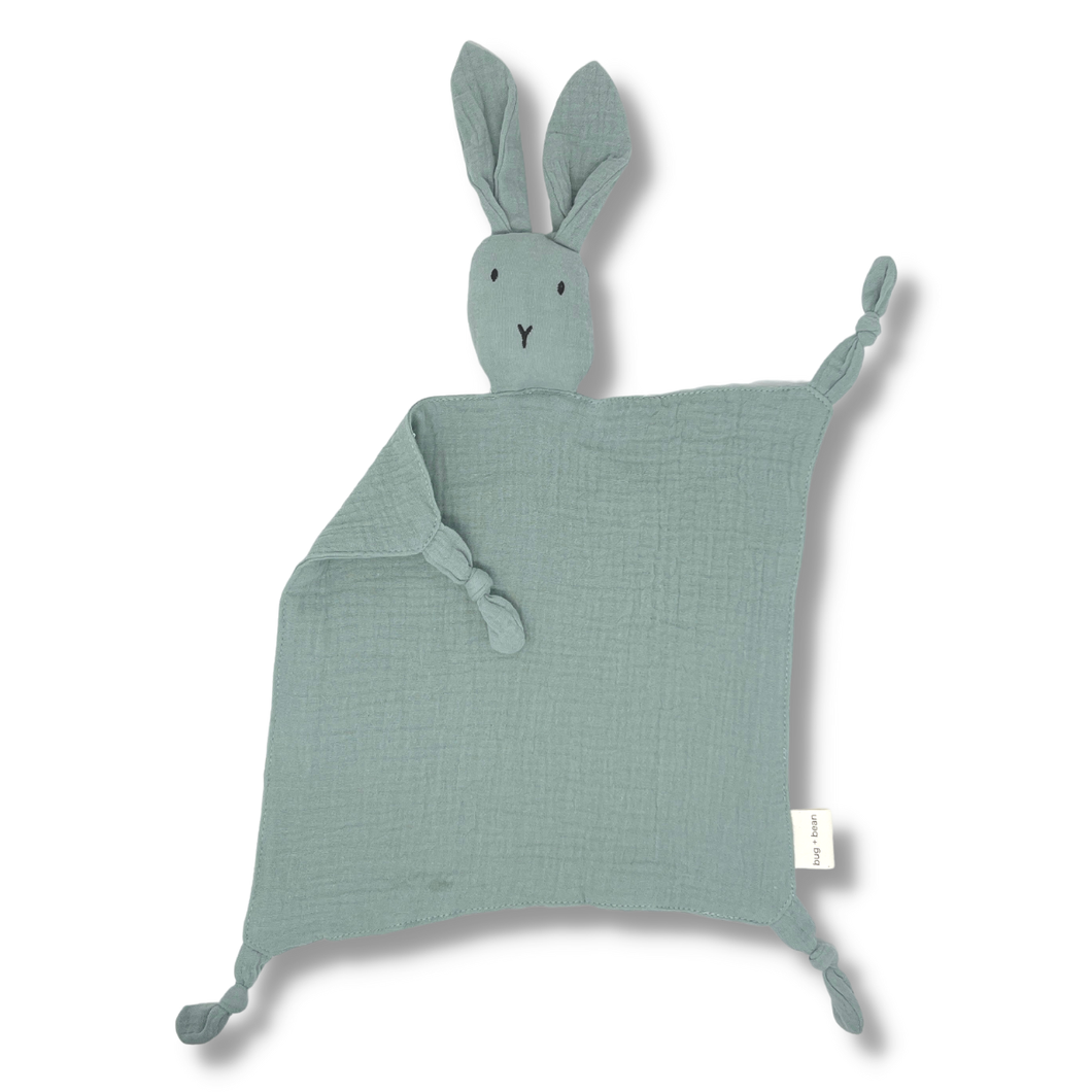 BUG + BEAN Bunny Lovey Blanket