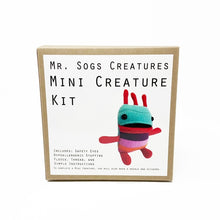Load image into Gallery viewer, MR SOGS Mini Creature DIY Sewing Kit
