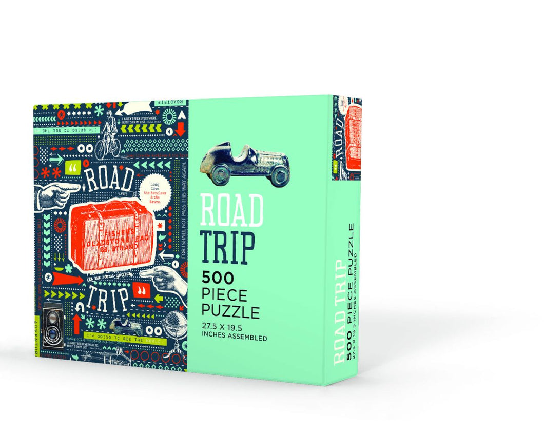 GIBBS SMITH Road Trip Puzzle
